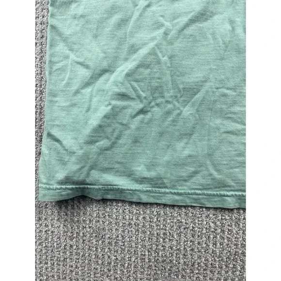 Faherty Sunwashed Organic Cotton Polo Shirt Mens XL Blue Casual Golf - Picture 12 of 13